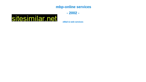 mbp-online.de alternative sites