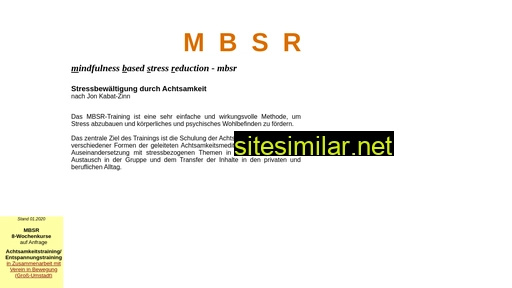 mbsr-umstadt.de alternative sites