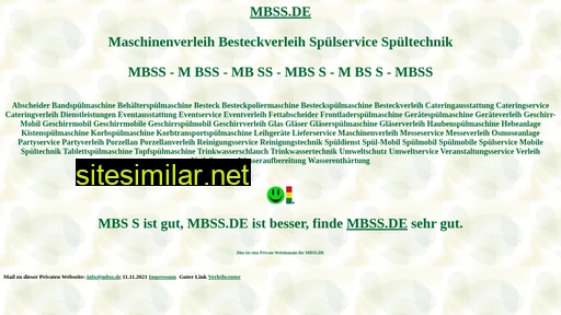 Mbss similar sites