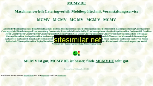 mcmv.de alternative sites