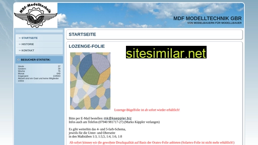 mdf-modelltechnik.de alternative sites