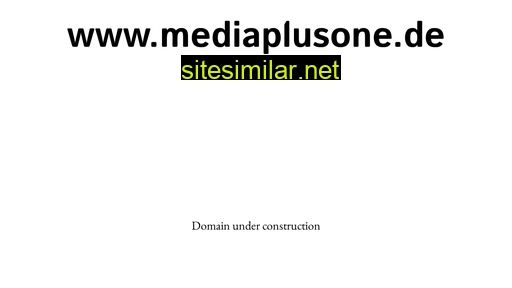mediaplusone.de alternative sites