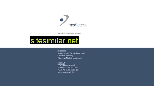 mediateck.de alternative sites