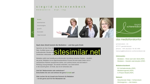mediation-schierenbeck.de alternative sites