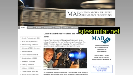 Medienarchiv-bielefeld similar sites