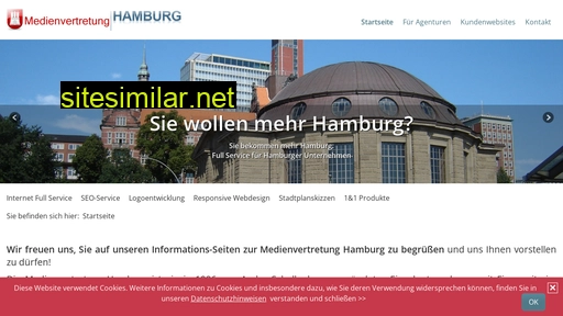 medienvertretunghamburg.de alternative sites