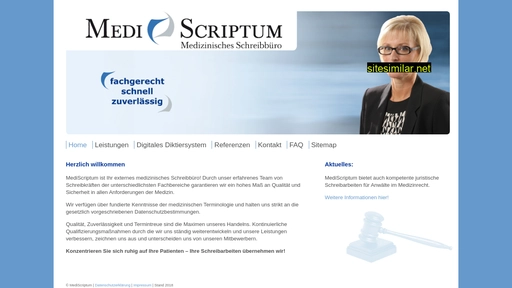 mediscriptum.de alternative sites