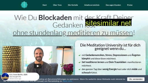 meditation-university.de alternative sites