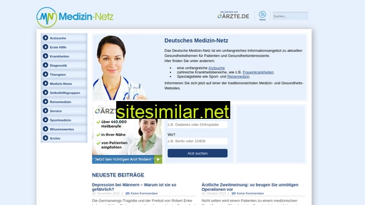 medizin-netz.de alternative sites