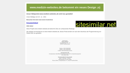medizin-websites.de alternative sites