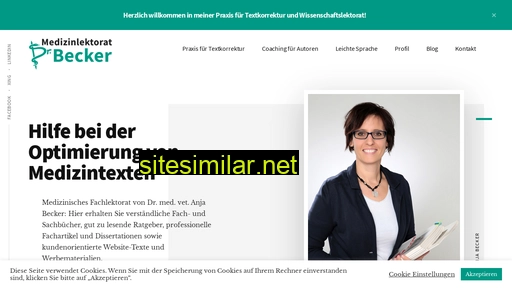 medizinlektorat-dr-becker.de alternative sites