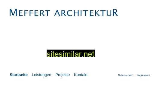 meffert-architektur.de alternative sites