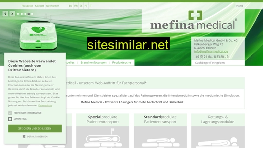 mefina-medical.de alternative sites
