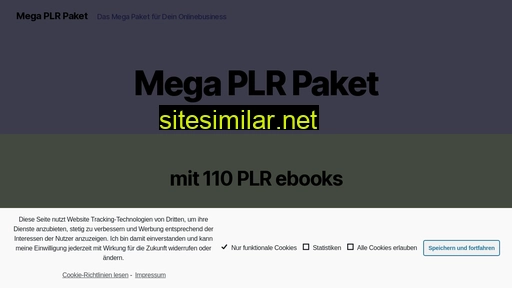 Mega-plr-paket similar sites