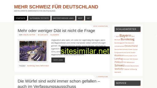Mehr-schweiz-fuer-deutschland similar sites