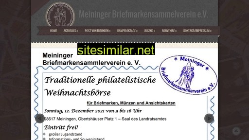 Meininger-briefmarkenfreunde similar sites