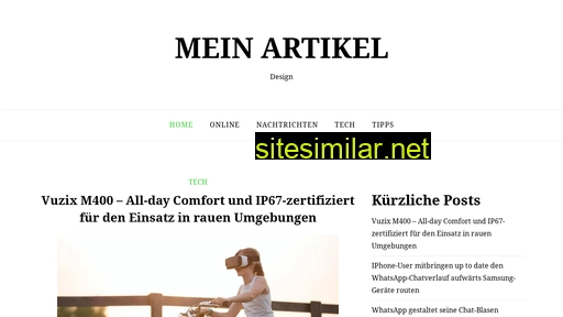 Mein-artikel-design similar sites