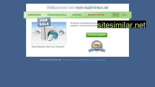 mein-badminton.de alternative sites