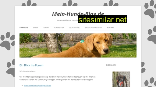 mein-hunde-blog.de alternative sites