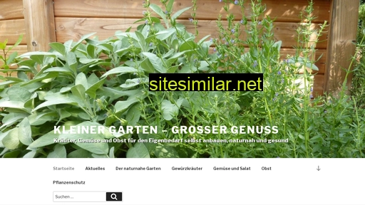 mein-naturnaher-nutzgarten.de alternative sites