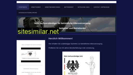mein-sachverstaendiger-bav.de alternative sites