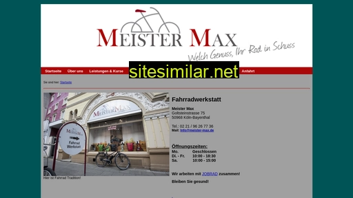 meister-max.de alternative sites