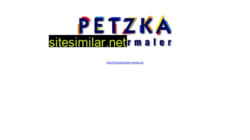 Meistermaler-petzka similar sites