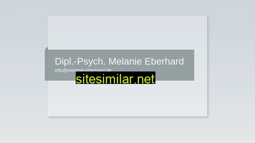 Melanie-eberhard similar sites