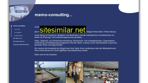 Memo-consulting similar sites