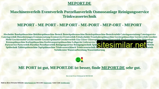 meport.de alternative sites