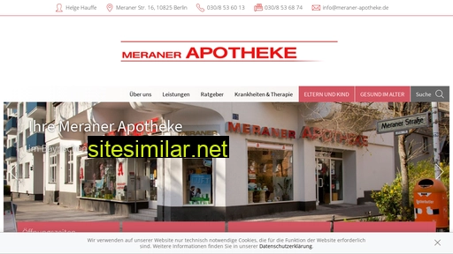 meraner-apotheke.de alternative sites