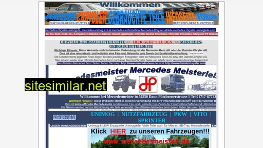 Mercedes-chrysler similar sites
