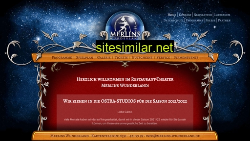 Merlins-wunderland similar sites