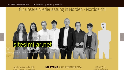 mertens-architekt.de alternative sites