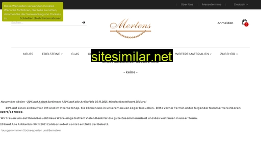 mertens-shop.de alternative sites