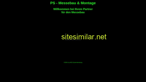 messebau-ps.de alternative sites