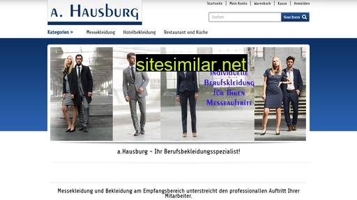 Messekleidung-online similar sites
