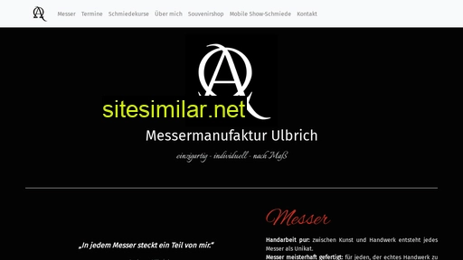 messermanufaktur-ulbrich.de alternative sites