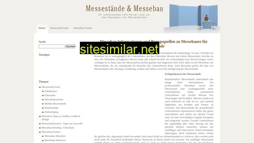 messestaende-messebau.de alternative sites