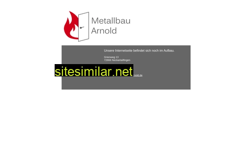 metallbau-arnold.de alternative sites