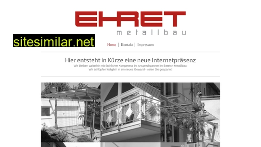 metallbau-ehret.de alternative sites