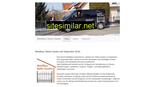 metallbau-gyetko.de alternative sites