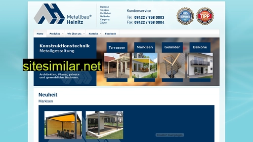 metallbau-heinitz.de alternative sites