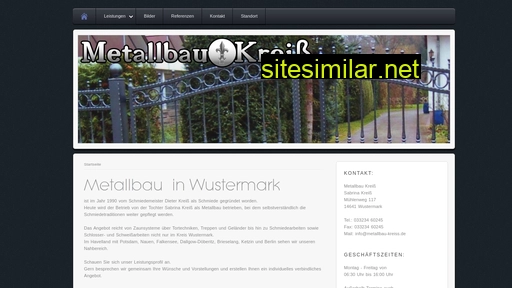 metallbau-kreiss.de alternative sites