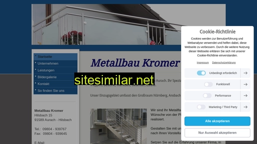 metallbau-kromer.de alternative sites