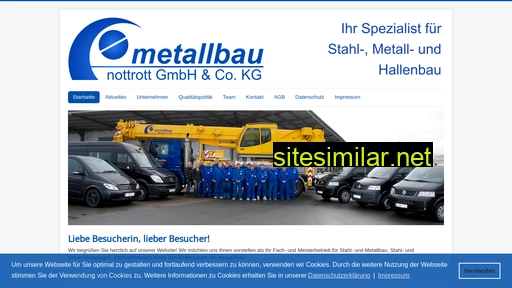 metallbau-nottrott.de alternative sites