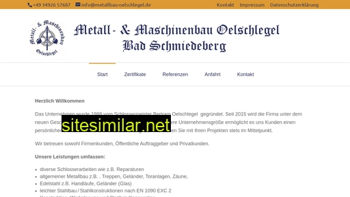metallbau-oelschlegel.de alternative sites