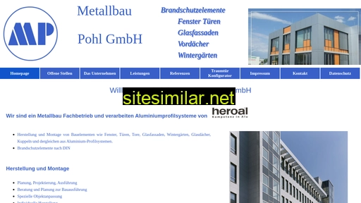 metallbau-pohl.de alternative sites