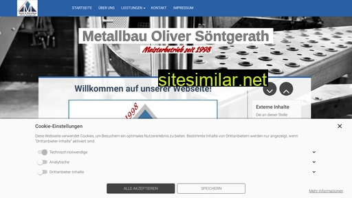 metallbau-soentgerath.de alternative sites