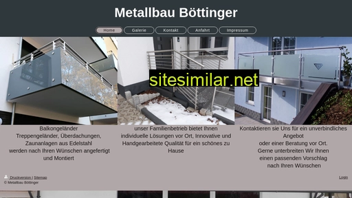 metallbauboettinger.de alternative sites